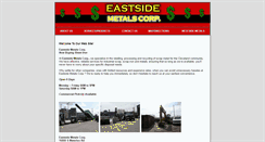 Desktop Screenshot of eastsidemetals.com